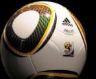 Jabulani Adidas (anlamı Zulu olarak) resmi futbol topudur kutlamak.